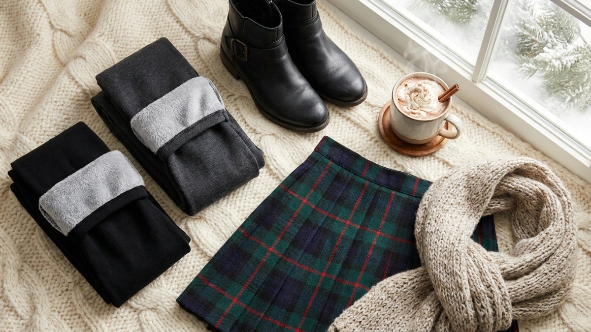 Fleece-Lined Tights: Warmth, Opacity and Fit